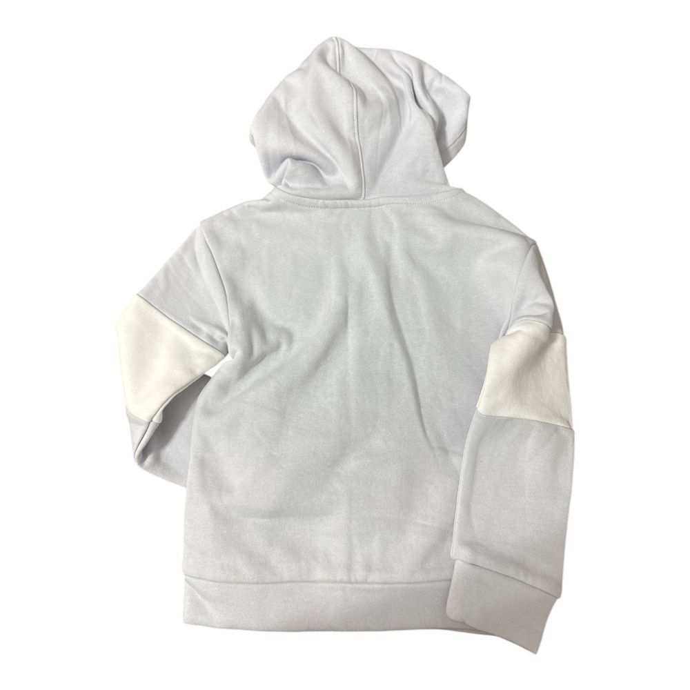 Puma Kids Full Zip Hoodie Sweatshirt Light Gray Block Athletic Size 5 - Picture 3 of 3
